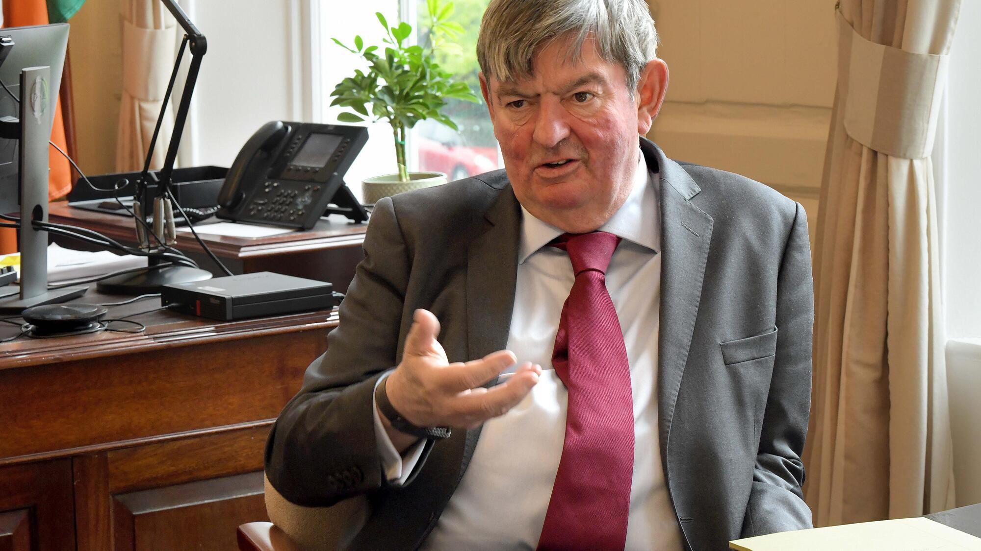  Mr Justice George Birmingham, independent examiner for security, said he received 'absolutely no pushback' from the agencies, and that they saw 'merit' in it. Pictures: Moya Nolan