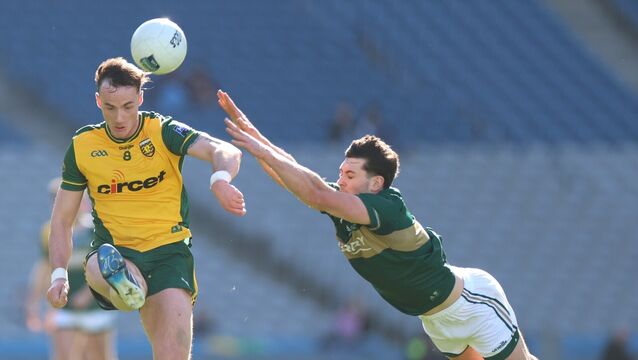 <p>Jason McGee's return to fitness has been a major boost for Donegal. Pic: ©INPHO/James Crombie</p>