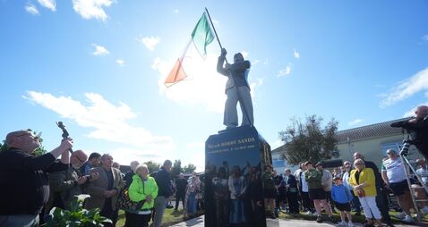 Bobby Sands Statue unveiled