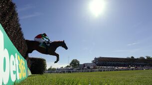 <p>HOT AND HEAVY: Doyen Quest ridden by jockey Harry Skelton on the way to winning the bet365 Oaksey Chase at Sandown Park Racecourse. Picture date: Saturday April 25, 2026. PA Photo. Photo credit should read: Steven Paston/PA Wire</p>