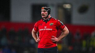 <p>Oli Jager moving from the bench to the starting team is Munster's only change for this weekend's visit of Ulster. Pic: Tyler Miller/Sportsfile</p>