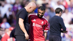 <p>Liverpool head coach Arne Slot does not know whether Mohamed Salah has played his last game for the club. Pic: PA</p>
