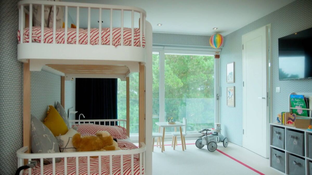 Children's bedroom in the home of Vogue Wililams. 