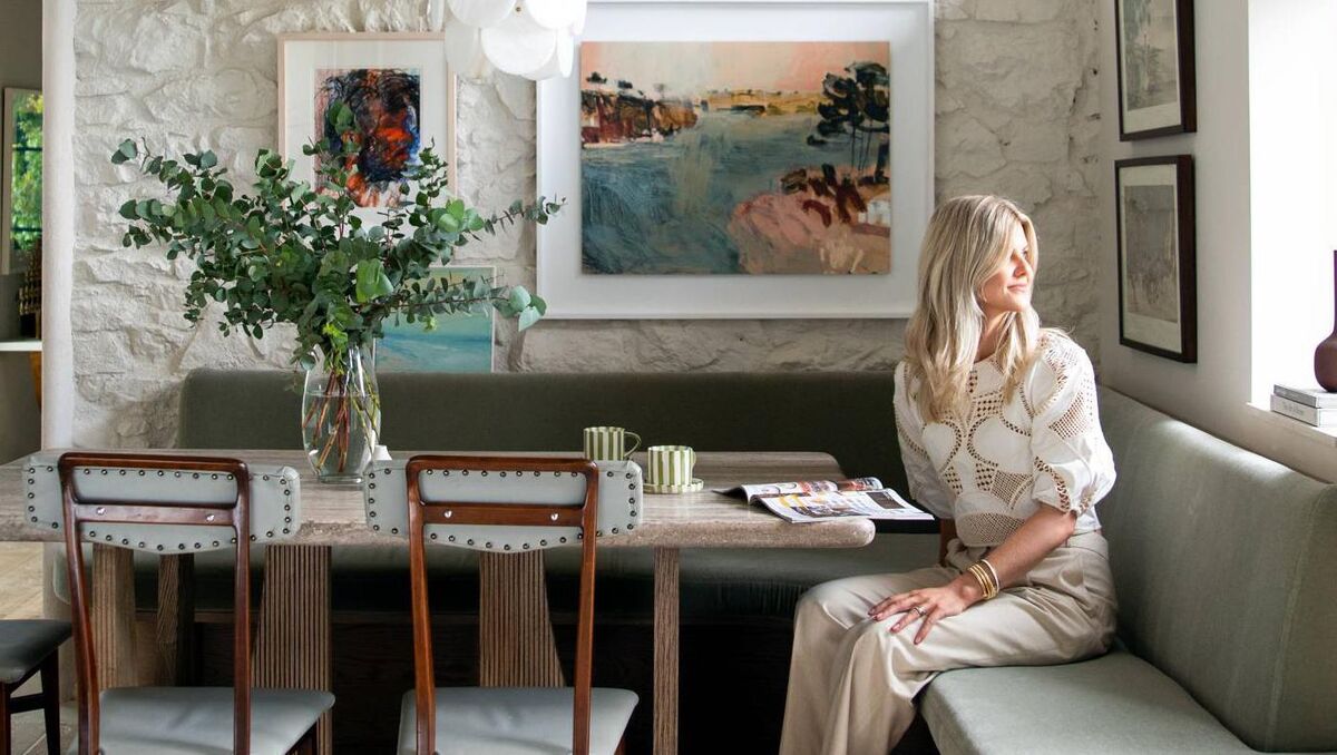 Geri O'Toole in her 'happy space' at home. Picture: Ruth Maria Murphy