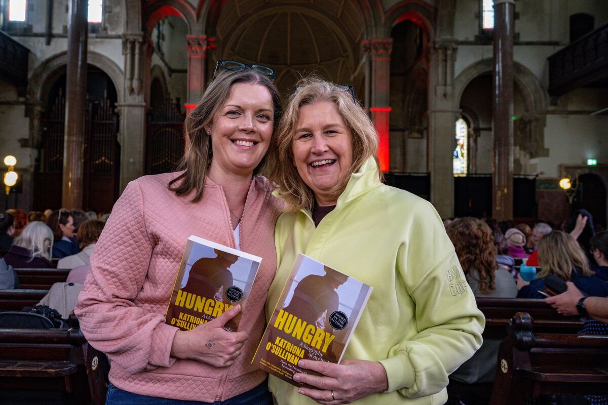 Siobhán and Val Slevin pictured at St Luke’s for Cork World Book Fest. Pictures: Chani Anderson