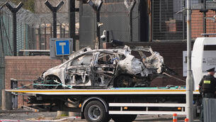 <p>PSNI chief constable Jon Boutcher described the incident as an ‘irresponsible, unacceptable act of violence’ (Niall Carson/PA)</p>