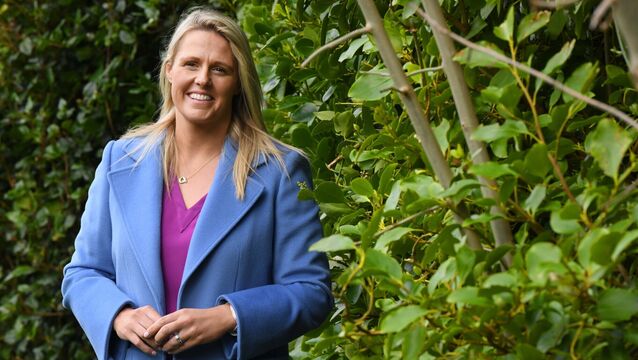 <p> Jacqui Hurley recalls her teenage years as being 'busy but happy, with sport being the main focus of every day. Picture: Moya Nolan</p>
