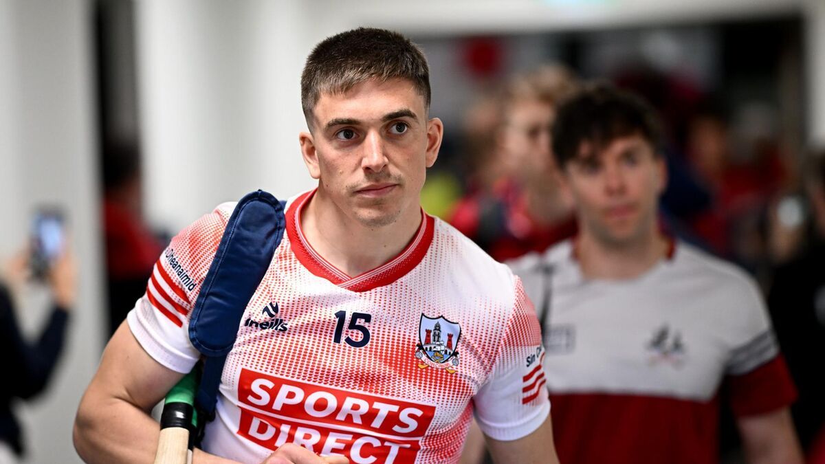 Cork full back Ciarán Joyce's hurling season over after rupturing ACL