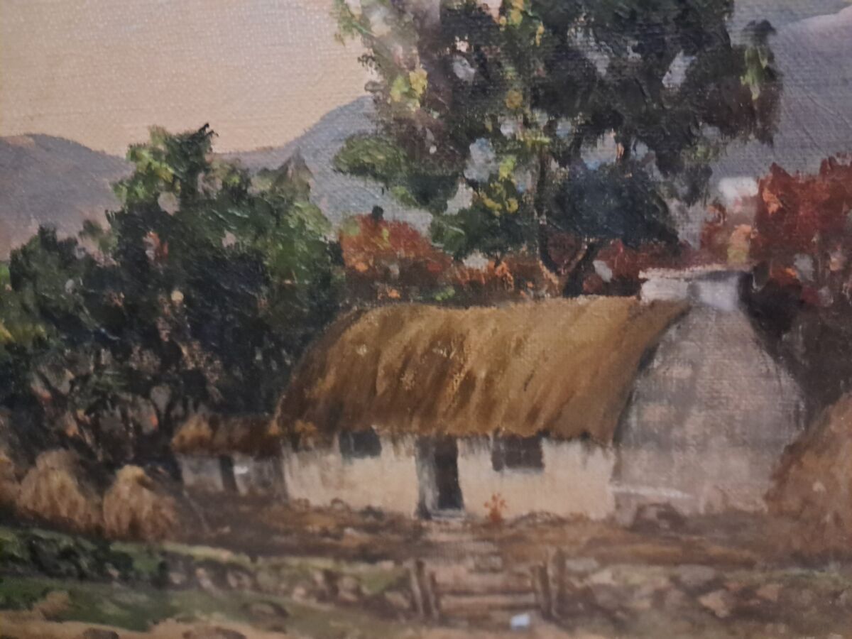  Mabel Young's 'A Cottage in a Landscape' at Aidan Foley's sale.