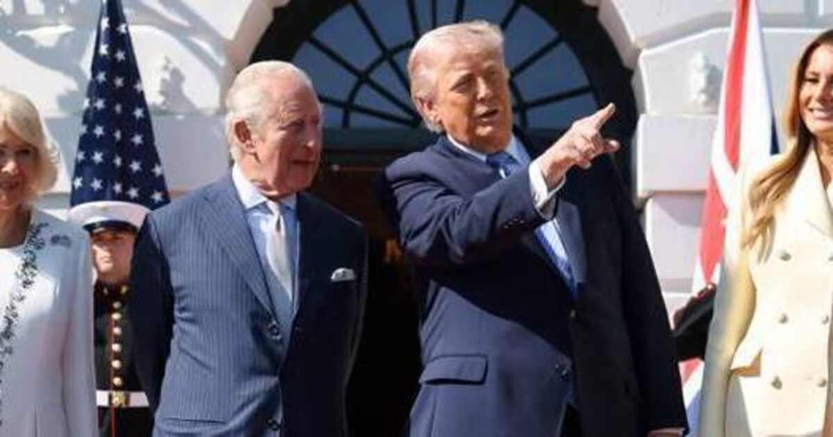 Britain's King Charles meets Trump at White House