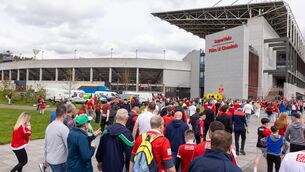 <p>BIG HOUSE: Fans stream into Pairc Ui Chaoimh. Pic: INPHO/Morgan Treacy</p>