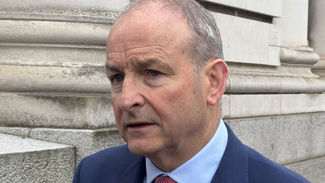 <p>The Taoiseach said the practice of providing such references was one he was ‘not enthused about’ (Bairbre Holmes/PA)</p>