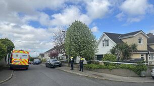 <p>The scene at grange heights Waterford were a woman (40's) died after a suspected fatal assault </p>