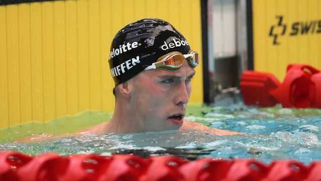 <p>Daniel Wiffen: "I’d like to think I’m a guaranteed two-gold medallist for LA, so it makes it exciting for Ireland to have medal contenders in the national centre." Pic: ©INPHO/Bryan Keane</p>