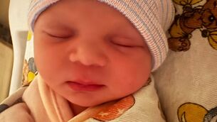 <p>Brielle Renee Blair was born on the plane (Tina Fritz/AP)</p>