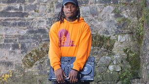 <p> Tobi Omoteso at Elizabeth Fort in 2021 prior to taking part in a Cork Midsummer Festival event. Mr Omoteso was assaulted in Limerick City last month. File picture: Clare Keogh</p>