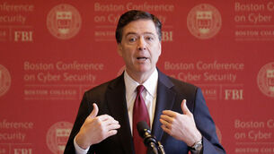 <p>Former FBI Director James Comey  Picture: AP Photo/Stephan Savoia, File</p>