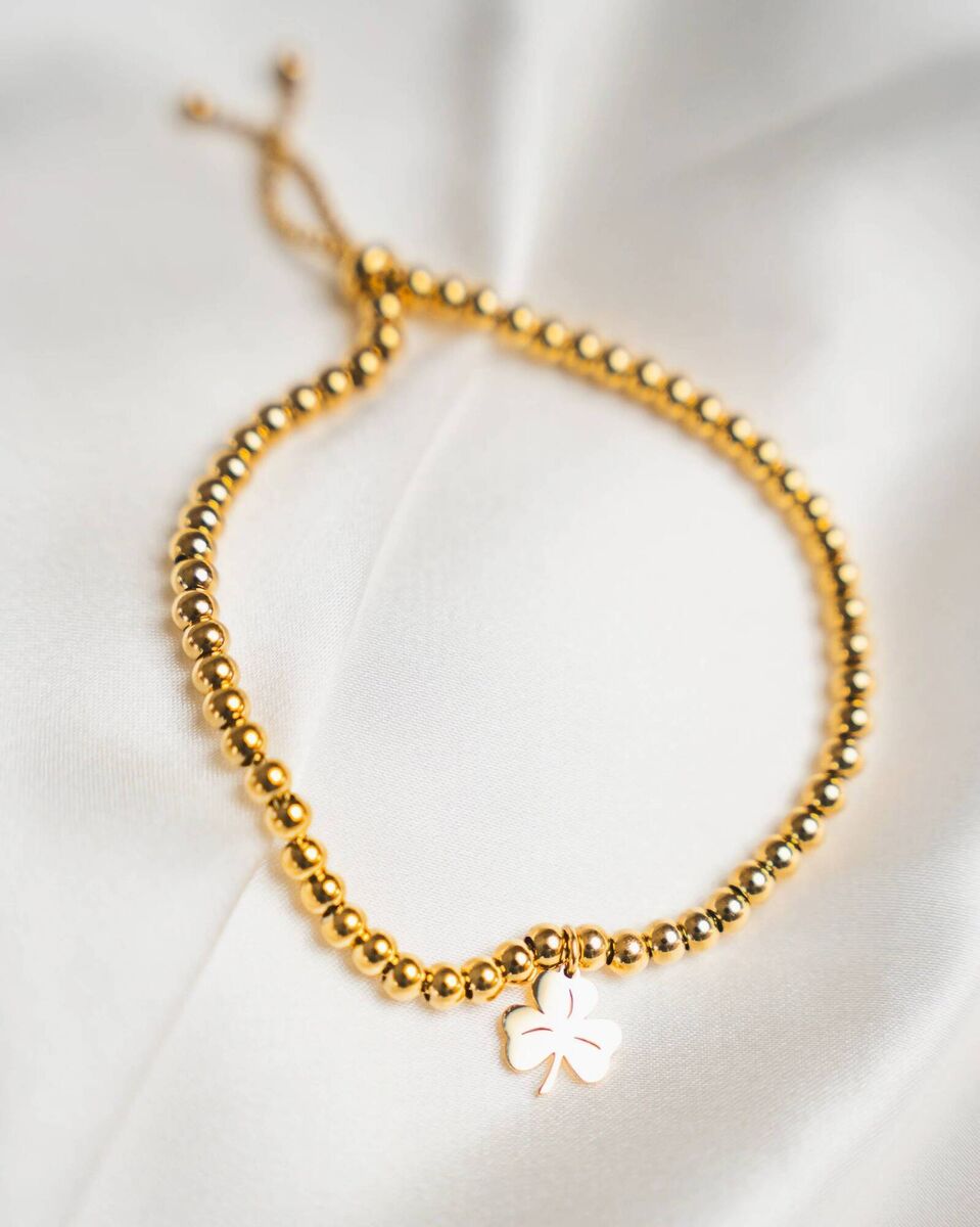 Shamrock Beaded Bracelet, €39.99, Fior