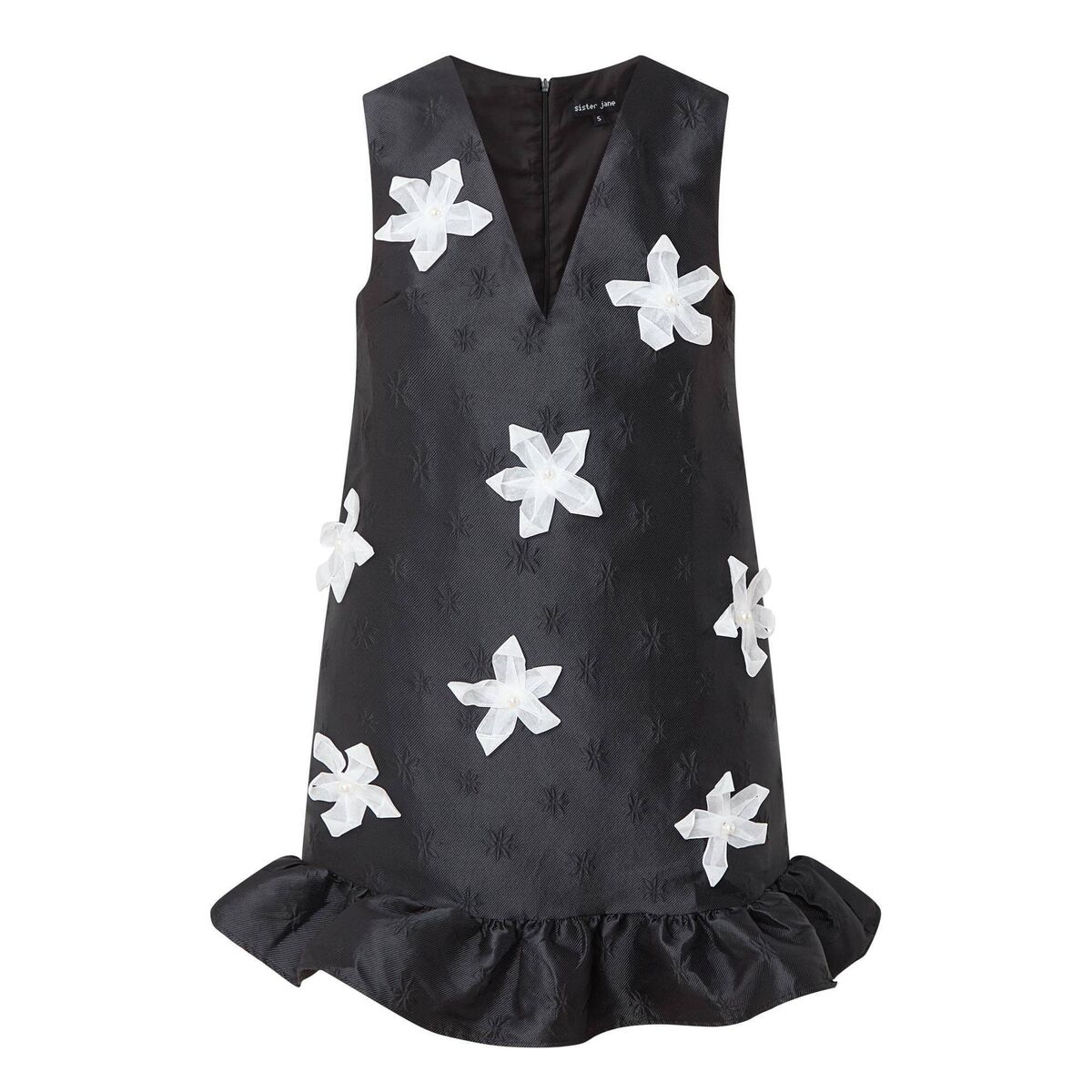 Floral Monochrome Mini Dress, €91, Sister Jane at Arnotts.