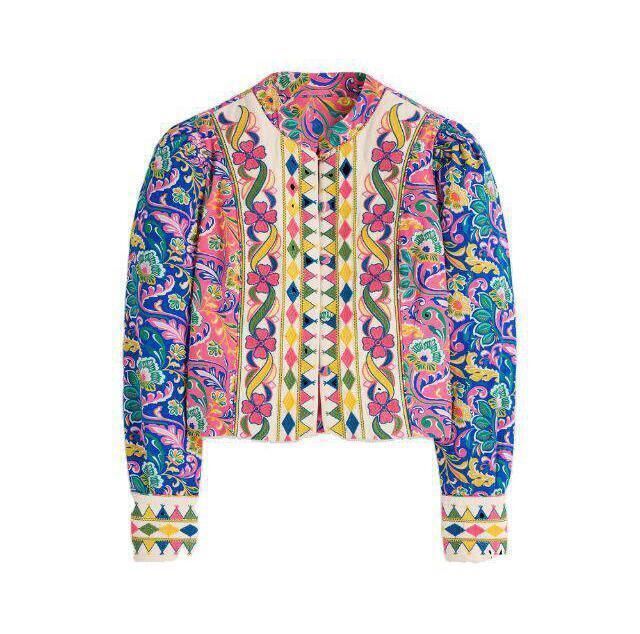  Printed Trim Jacket, €190, Boden.