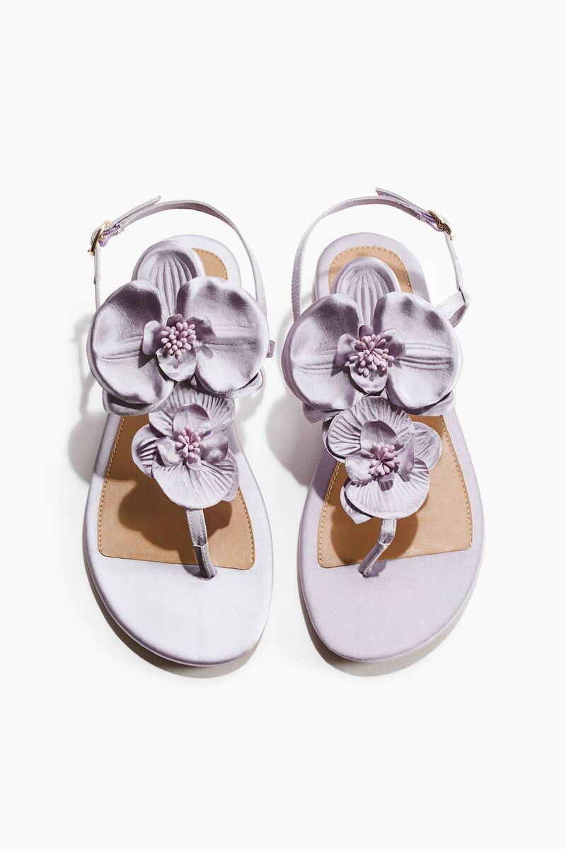 Appliqued Strappy Sandals, €34.99, H&amp;M