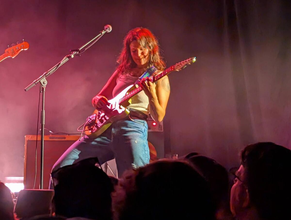 Adrianne Lenker of Big Thief at Dolans in Limerick. 
