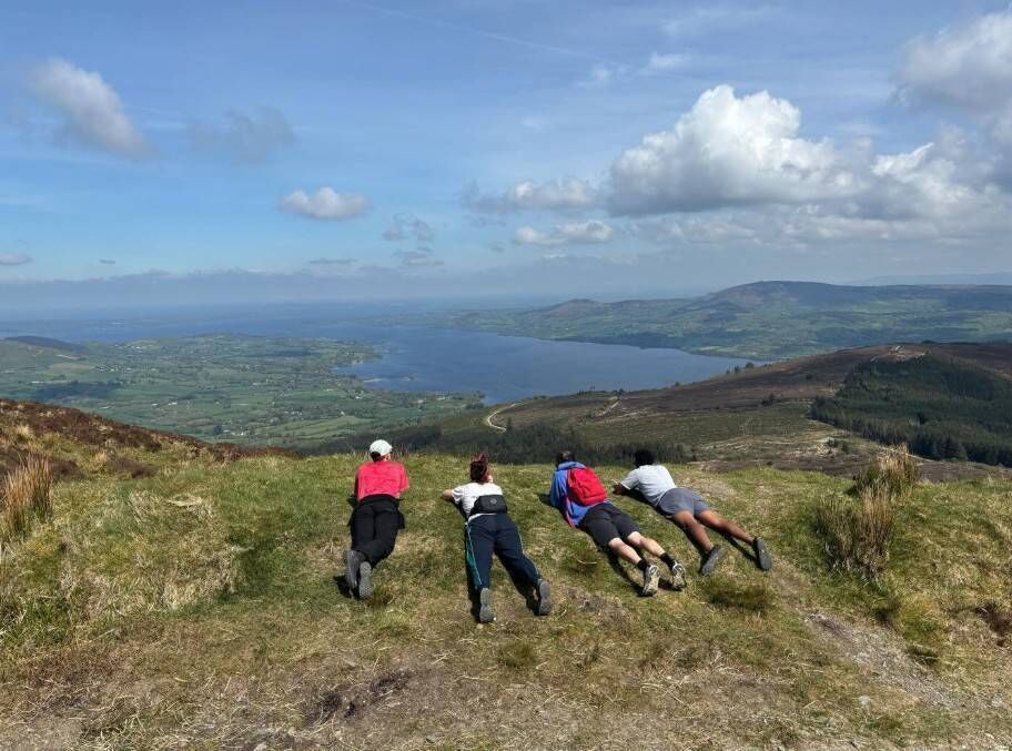 Big Thief enjoying the sights of Co Clare during their visit to the west of Ireland. Picture: Big Thief/Instagram