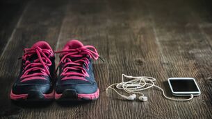 <p>'I bought the shoes. Glorious shoes. I ran once. Now they reside quietly, with dignity, under the stairs. lined up.'</p>