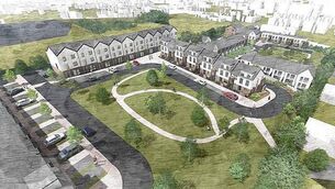 <p>A military cemetery borders the northwest side of the site, while Collins Barracks is located on the eastern and south-eastern edge of the site.</p>