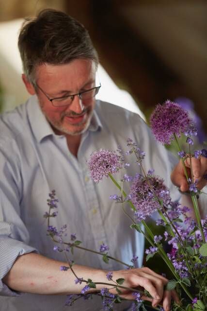 Shane Connolly (pictured) who is a renowned Northern Irish florist and was artistic director of flowers for a number of royal events.
