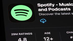 <p>Spotify reported a higher-than-expected 12% rise in monthly active users. File picture</p>
