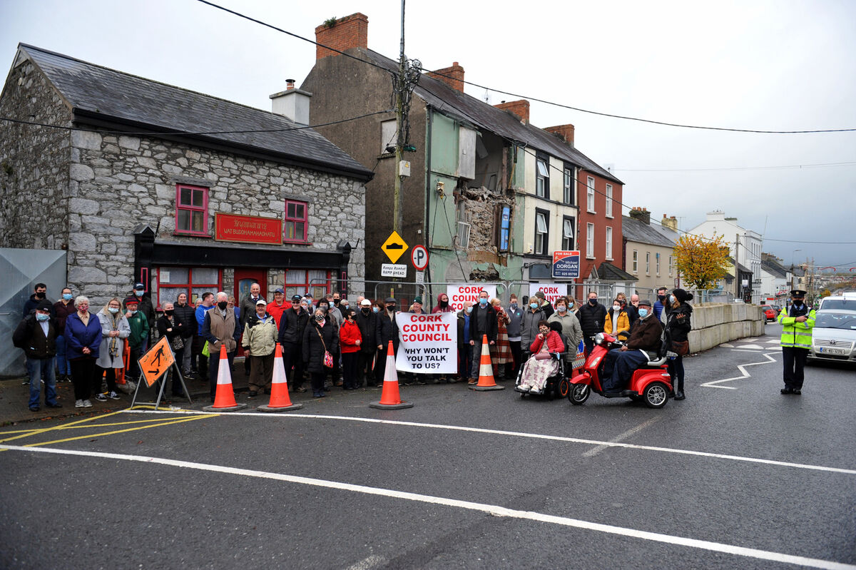  A derelict property on Upper Cork Street, Mitchelstown. Picture: Larry Cummins