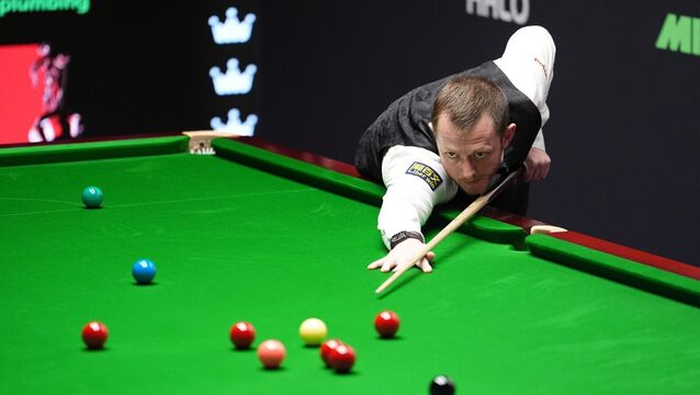 <p>Mark Allen has reached the World Snooker Championship semi-finals for the second time in four years. Pic: Martin Rickett/PA Wire.</p>
