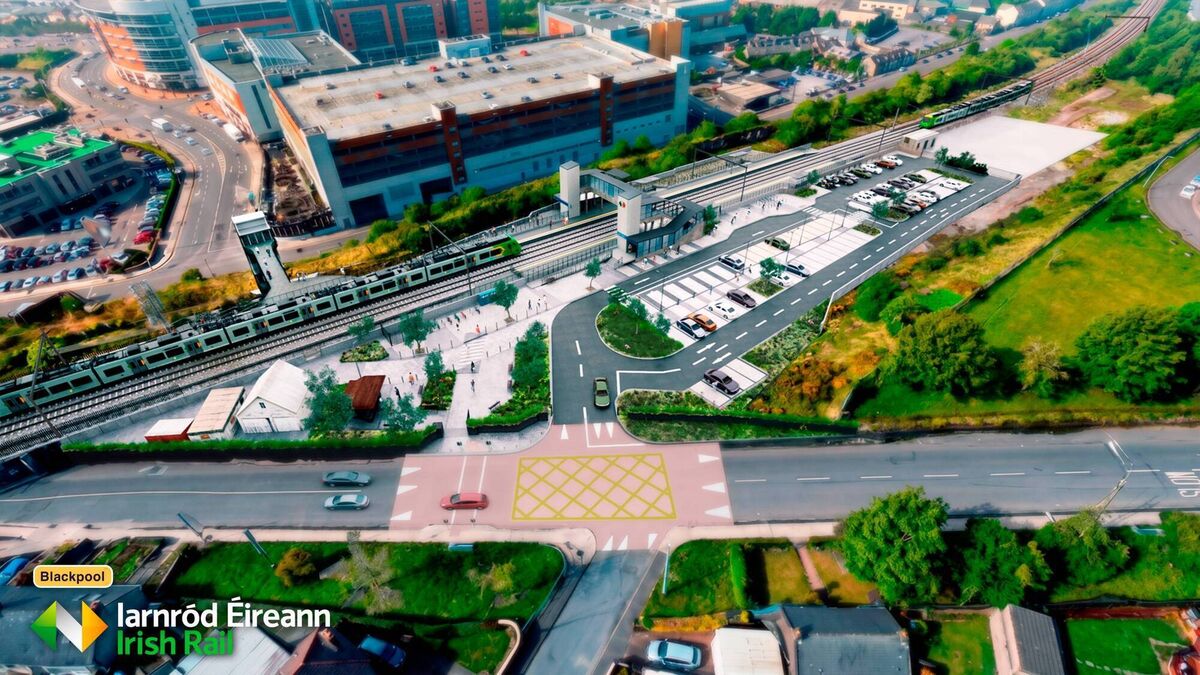 New train stations: CGI of Blackpool New train stations: CGI of Blackpool