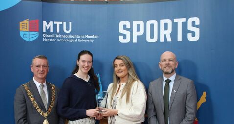 Aoife O’Sullivan named sports person of the year at MTU Cork awards