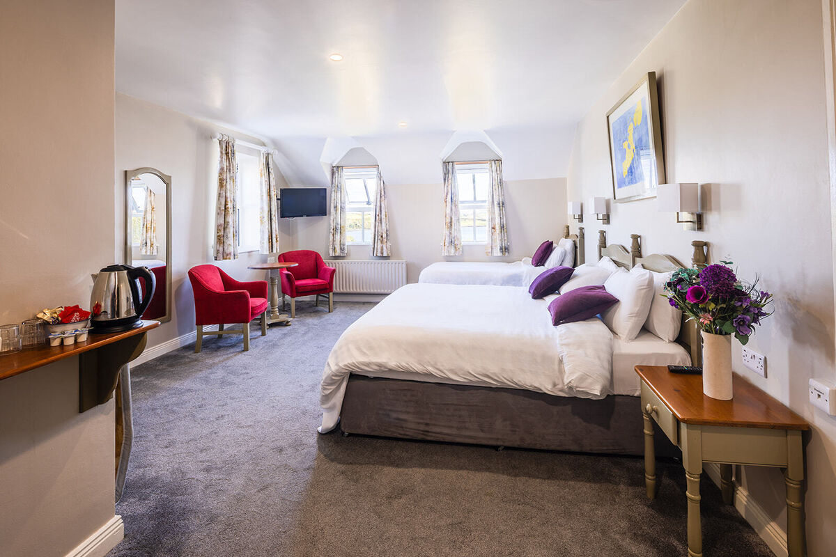 A guest room at Casey's of Baltimore