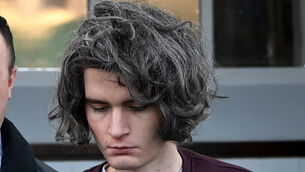 <p>David Gallagher (pictured) is charged with murdering his 59-year-old mother, Stella Gallagher, and assault causing harm to his father, 63-year-old Brian Gallagher. Picture: Eddie O'Hare</p>