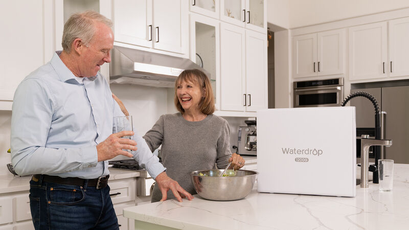 Real-world testing showed fast flow, consistent low TDS readings and noticeably better-tasting water. Picture: Waterdrop. Real-world testing showed fast flow, consistent low TDS readings and noticeably better-tasting water. Picture: Waterdrop.