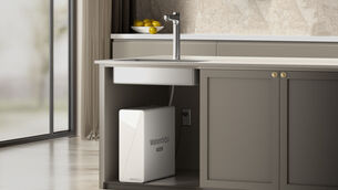 <p>Sleek, smart and seriously fast filtered water on demand. Picture: Waterdrop.</p>
