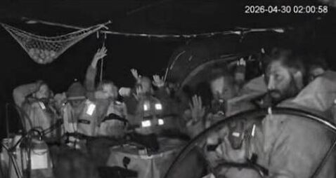 Seven Irish citizens ‘kidnapped’ after Gaza flotilla intercepted, organisers say