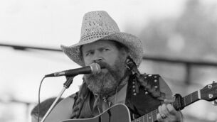 David Allan Coe, who wrote enduring country hit Take This Job And Shove It, pictured in 1980 (AP)