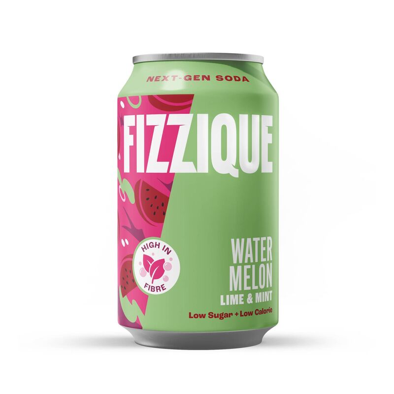Fizzique watermelon lime and mint by Irish brand Sisú
