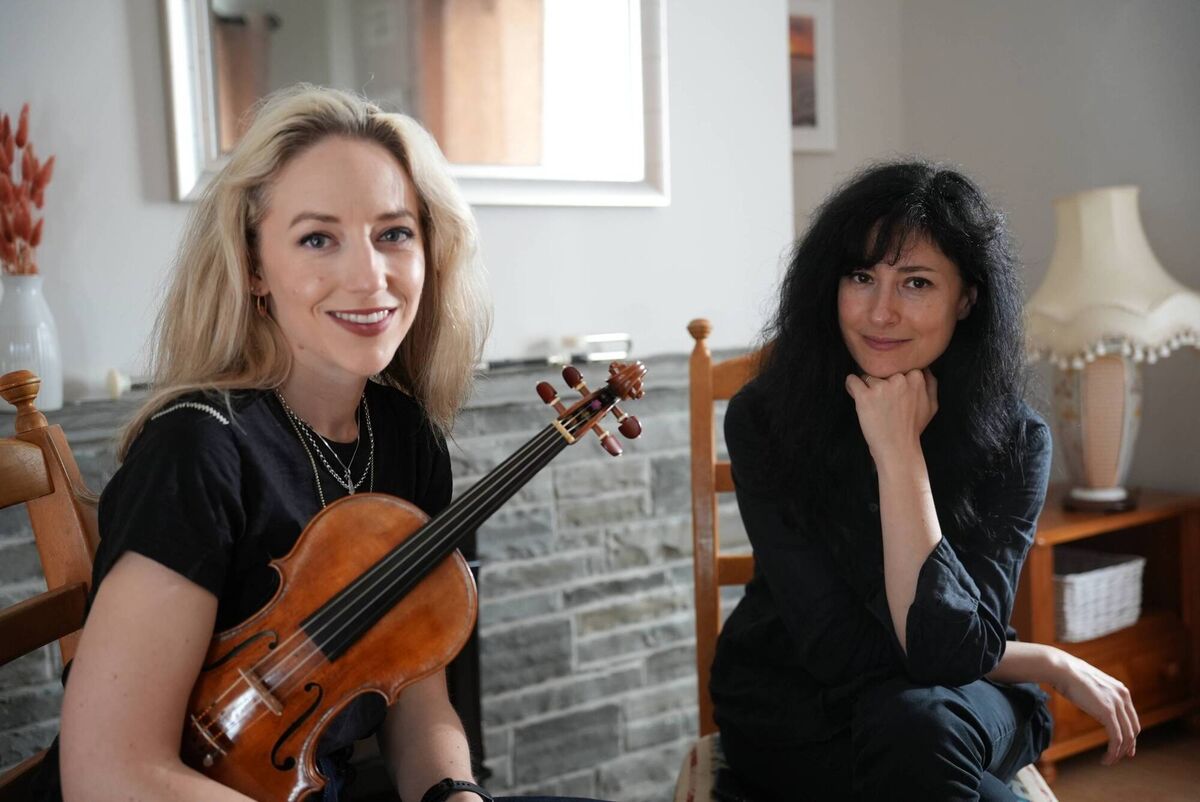 Aoife Ni Bhriain and Olesya Zdorovetska will appear in episode two of Cara sa Cheol Series on TG4.