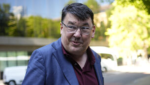 <p>Graham Linehan is appealing against his conviction for criminal damage (PA)</p>