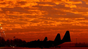 <p>Five of the seven US army garrisons in Europe are in Germany (the others are in Belgium and Italy). Besides Stuttgart, the biggest US installations include the huge Ramstein airbase. File picture</p>