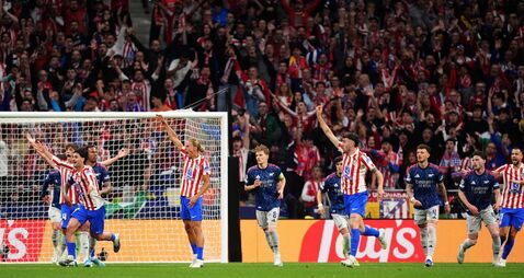 Atletico Madrid v Arsenal - UEFA Champions League - Semi Final - First Leg - Riyadh Air Metropolitano