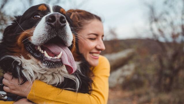 <p>Come rain or shine, there is no getting out of the daily dog walks, which are good for your heart health. Picture: iStock</p>