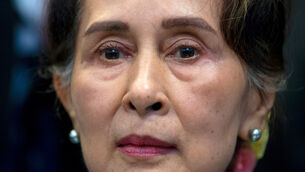 Aung San Suu Kyi has been moved from prison to house arrest (AP)