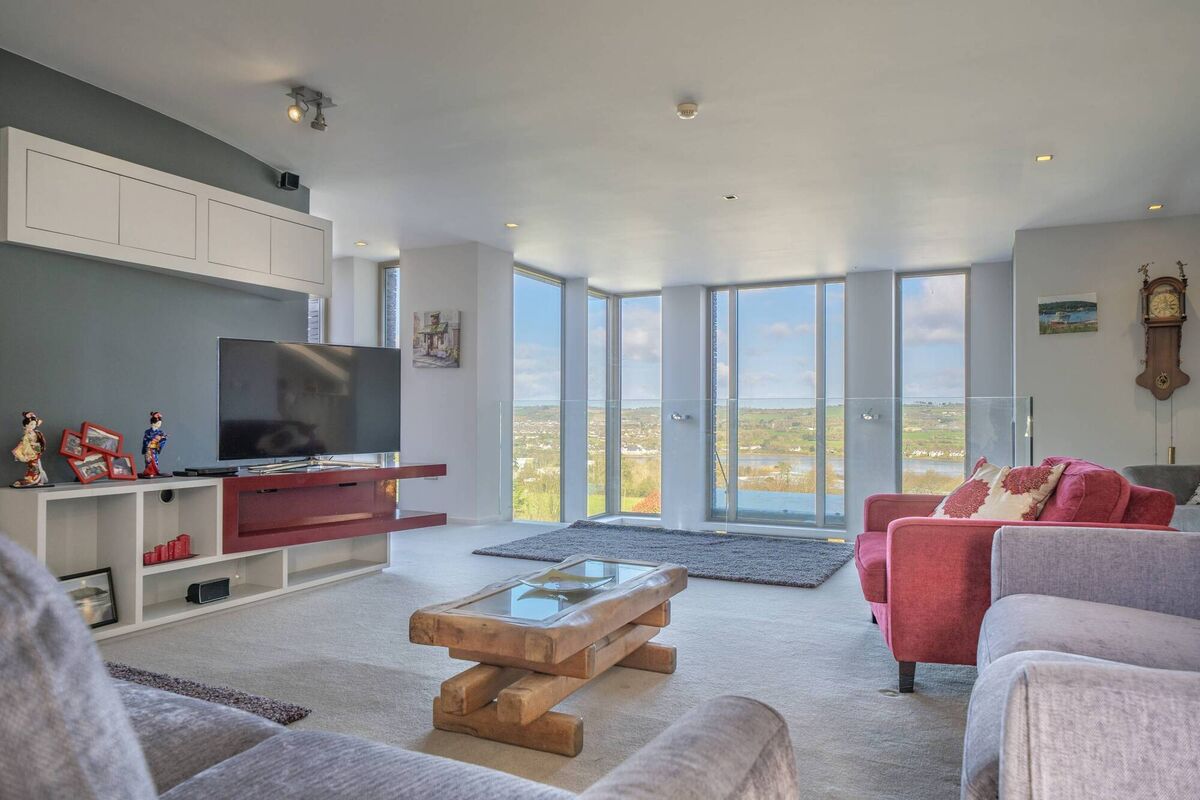 Upstairs living room