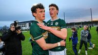 Jack O’Sullivan and Tomas Kennedy celebrate 30/4/2026